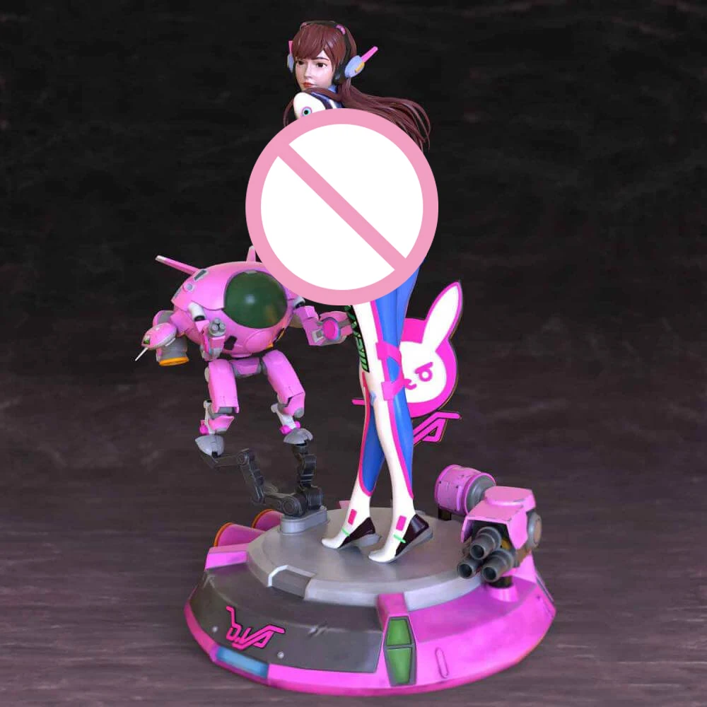 1/24 ثلاثية الأبعاد الطباعة أطقم منمذجة الجمال روبوت DVA NSFW أنيمي نموذج لجسم عدة لتقوم بها بنفسك مصغرة تخفيض تمثال اللعب غير مصبوغ