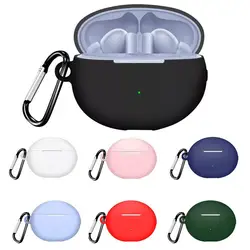 Silicone Protective Case for huawei FreeBuds 6i 5i Wireless Shockproof Anti-Scratch Headphone Protector With Hook Sleeve