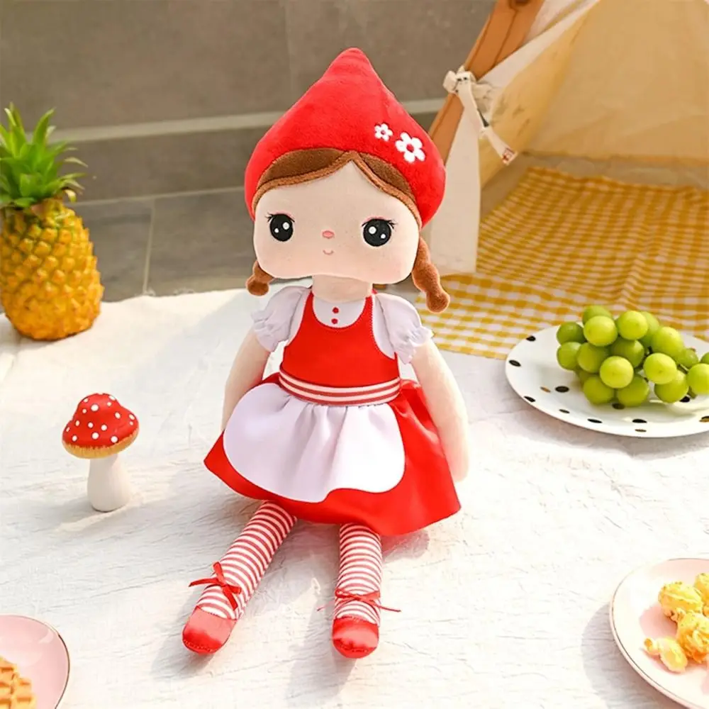 Hot Princess Doll with Big Eyes Soft and Skin-Friendly Plush Baby Doll for Girl Gifts Cute Rag Dolls for Toddlers 1-3 Girls