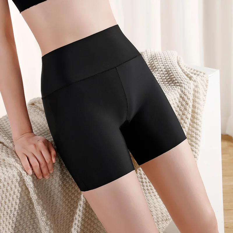 1 قطعة بانت سلامة المرأة سيدة سلس تنفس يغطي الرجل غير الشباك حافة التأمين قصيرة سيدة الراحة مكافحة فرك سلامة السروال #2