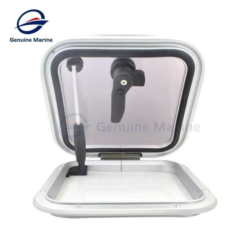 Marine Aluminium Custom Boat Hatch Run Away Marine Skylight Windows Deck Hatch Cover