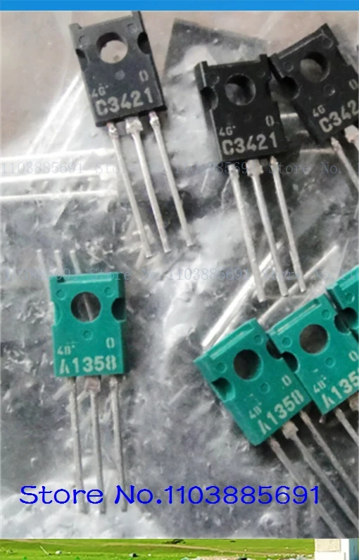2pcs/lot=a pair 2SA1358 2SC3421