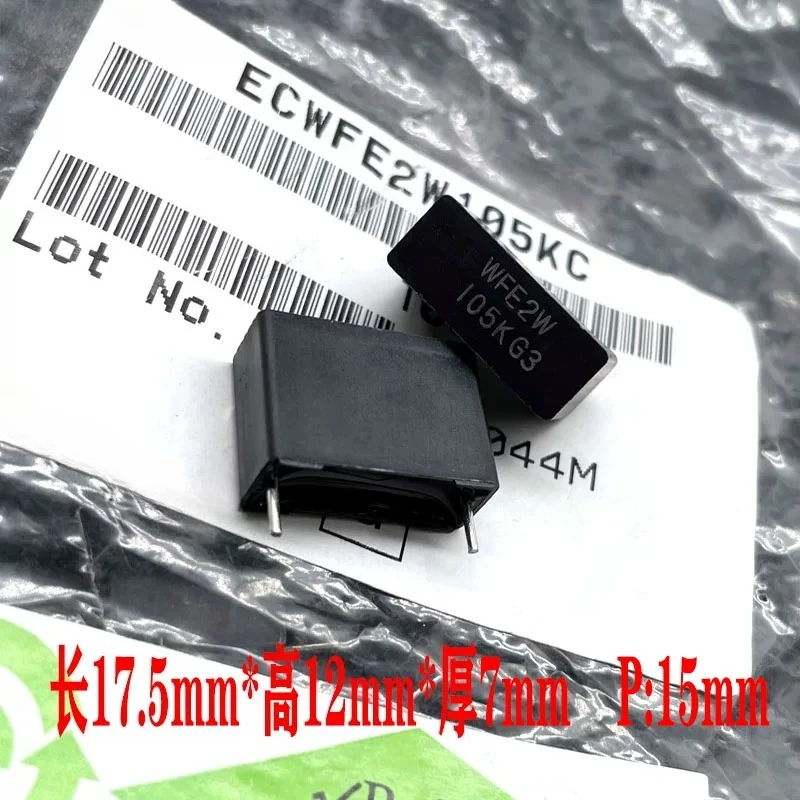 for Panasonic ECWF Safety Film Capacitor 1uF 450V MKP 105  100pcs