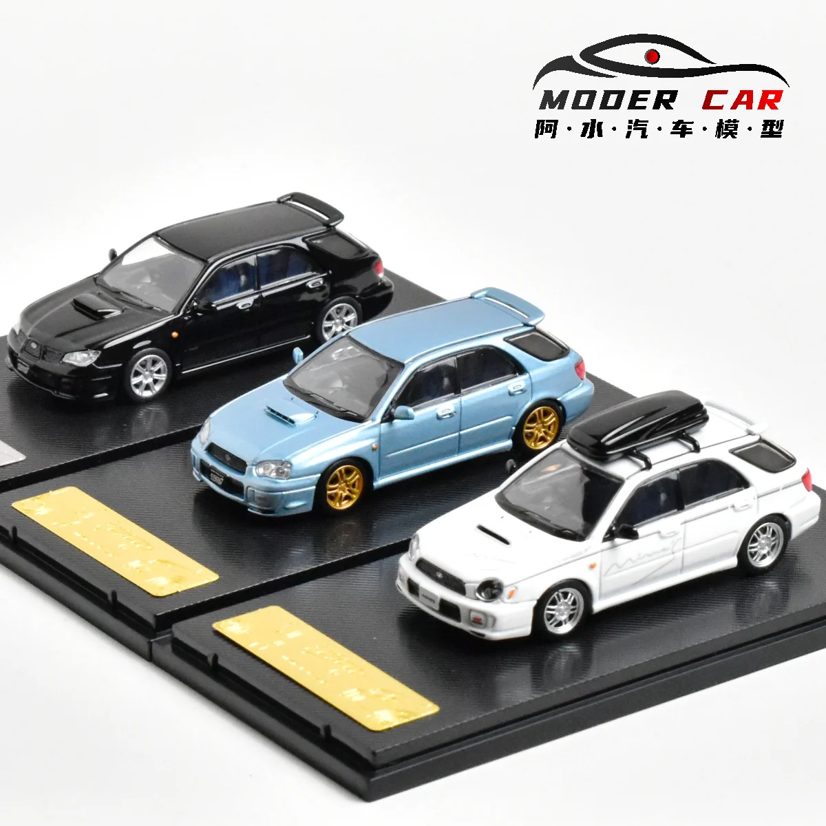 

Литая под давлением модель автомобиля Furuya 1:64 Impreza WRX STi 7, 8 поколения