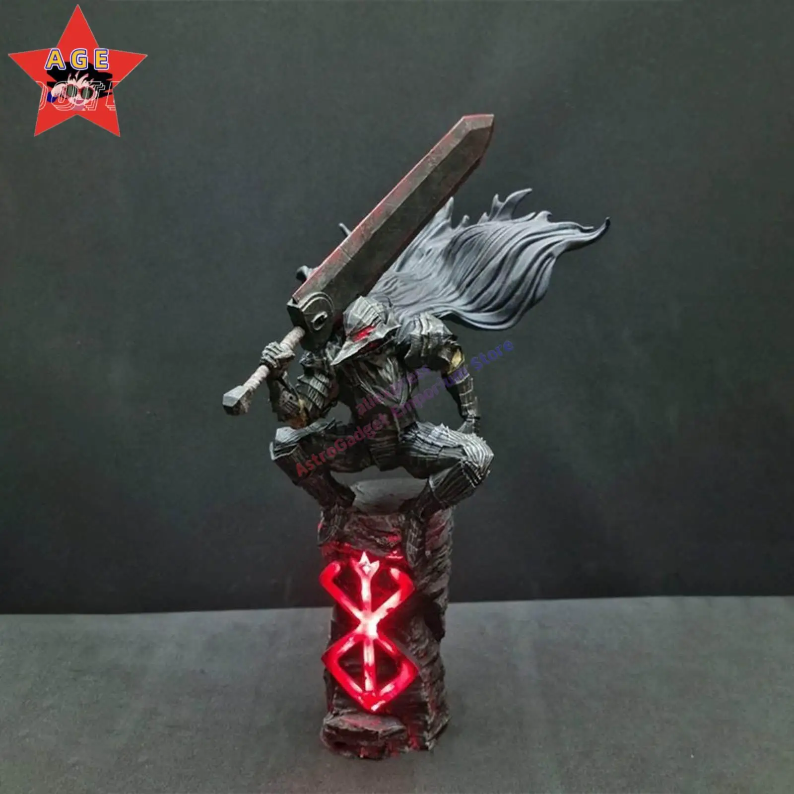 Berserk Figure Crow Swordsman Anime Model Dolls Figurine Pvc Action Figure Black Cosplay Collectible Decor Cute Toys Gifts