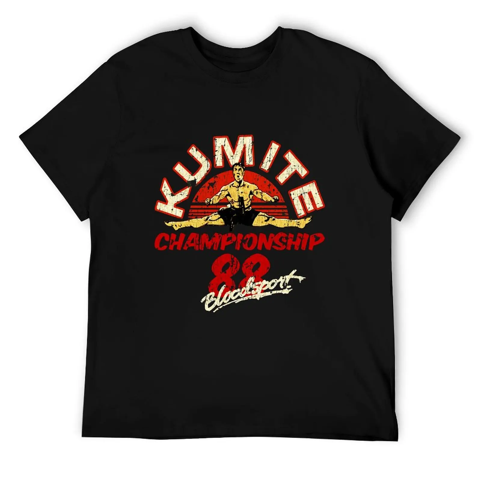 

Kumite Championship 88 Bloodsport T-Shirt t shirts with prints t shirt for man t shirt man casual T-Shirt