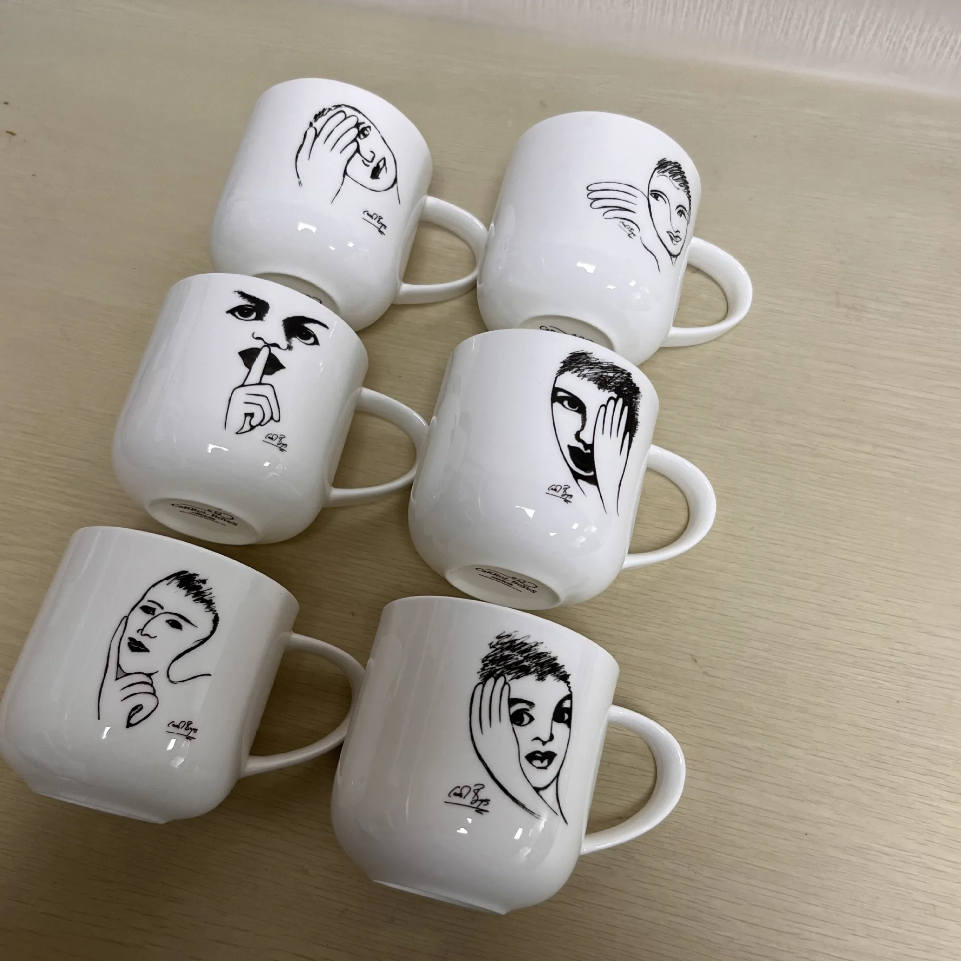 Carrol Boyes Ceramic Cup Hand - Coffee Tea Images 评论和价格