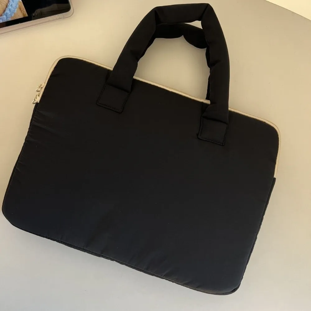 

Сумки 15,6-дюймовые портативные сумки для ноутбуков с бантом и ручкой, чехол для ноутбука, милая женская сумка из мягкого материала с рукавом для ноутбука