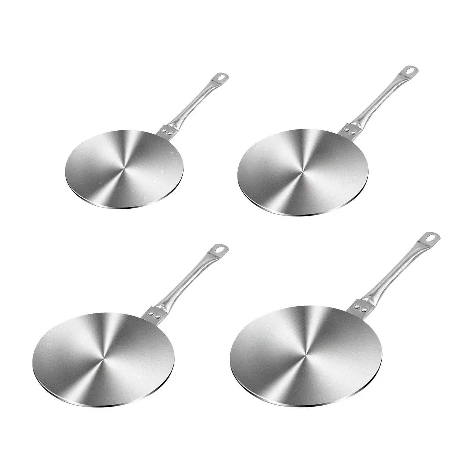 Heat Induction Diffuser Plate with Long Handle Easy Storage for All Hob Types Induction Base Versatile for Frying Pan