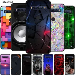 For TCL 10 SE Case Luxury Silicone TPU Soft Cover Phone Case For TCL 10 5G UW Coque TCL 10SE Capa TCL10 SE Shockproof Cute Funda
