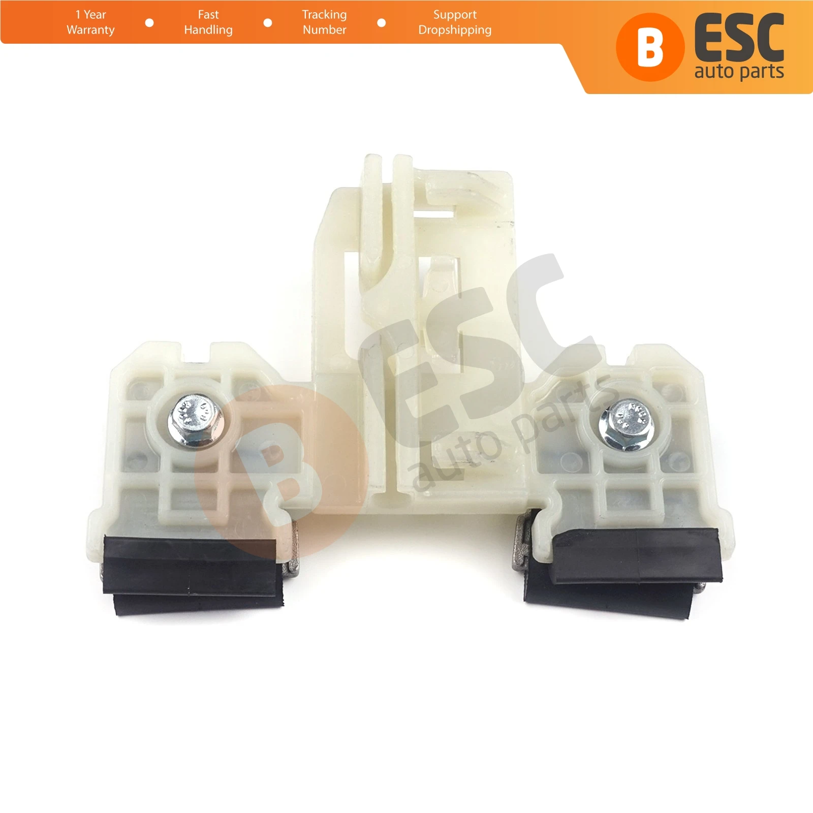 ESC Auto Parts EWR5148 Electrical Power Window Regulator Repair Clips Front Left Driver Side for Skoda Fabia 5J MG 2008 2014