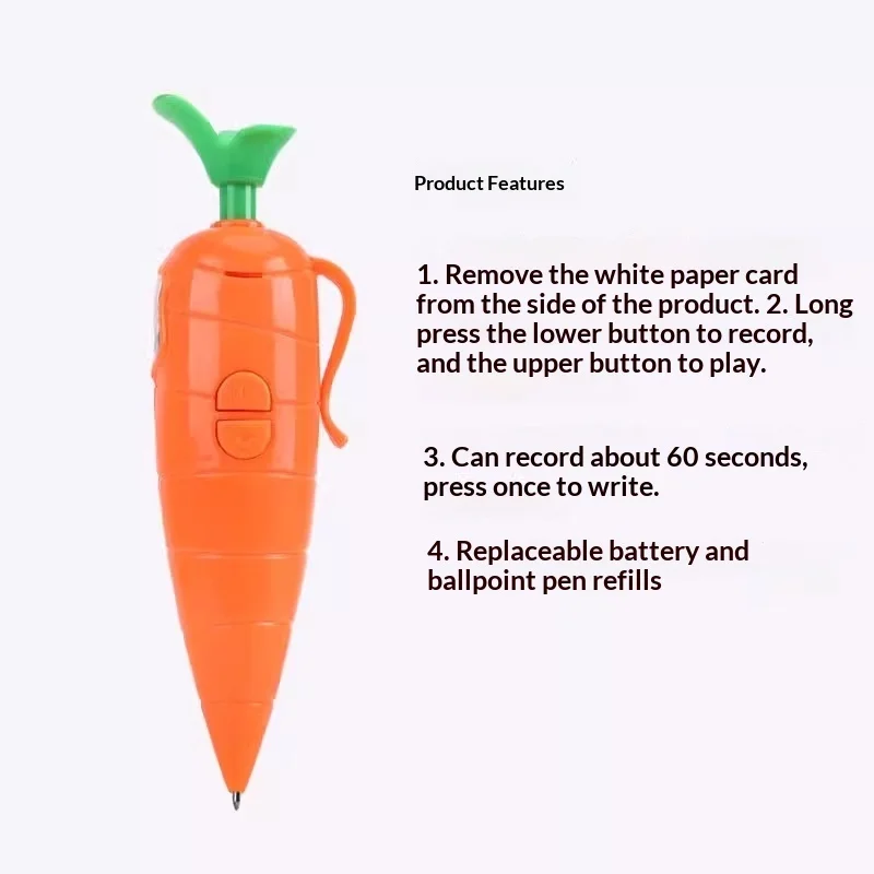 Nieuwe Animatie Zootopia 2 Judy Rabbit Politieagent Nick Wortel Recorder Props Kan Schrijven En Record Leuk Speelgoed Cadeau Voor Student