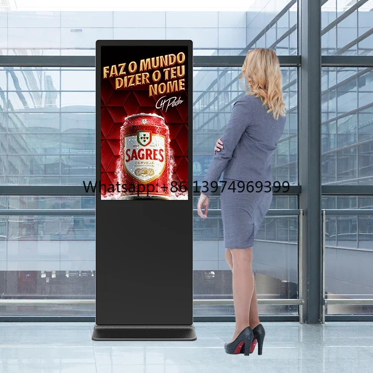 43 Inch HD New Products Ultrathin Lcd Digital Signage Interactive Advertising Information Kiosk