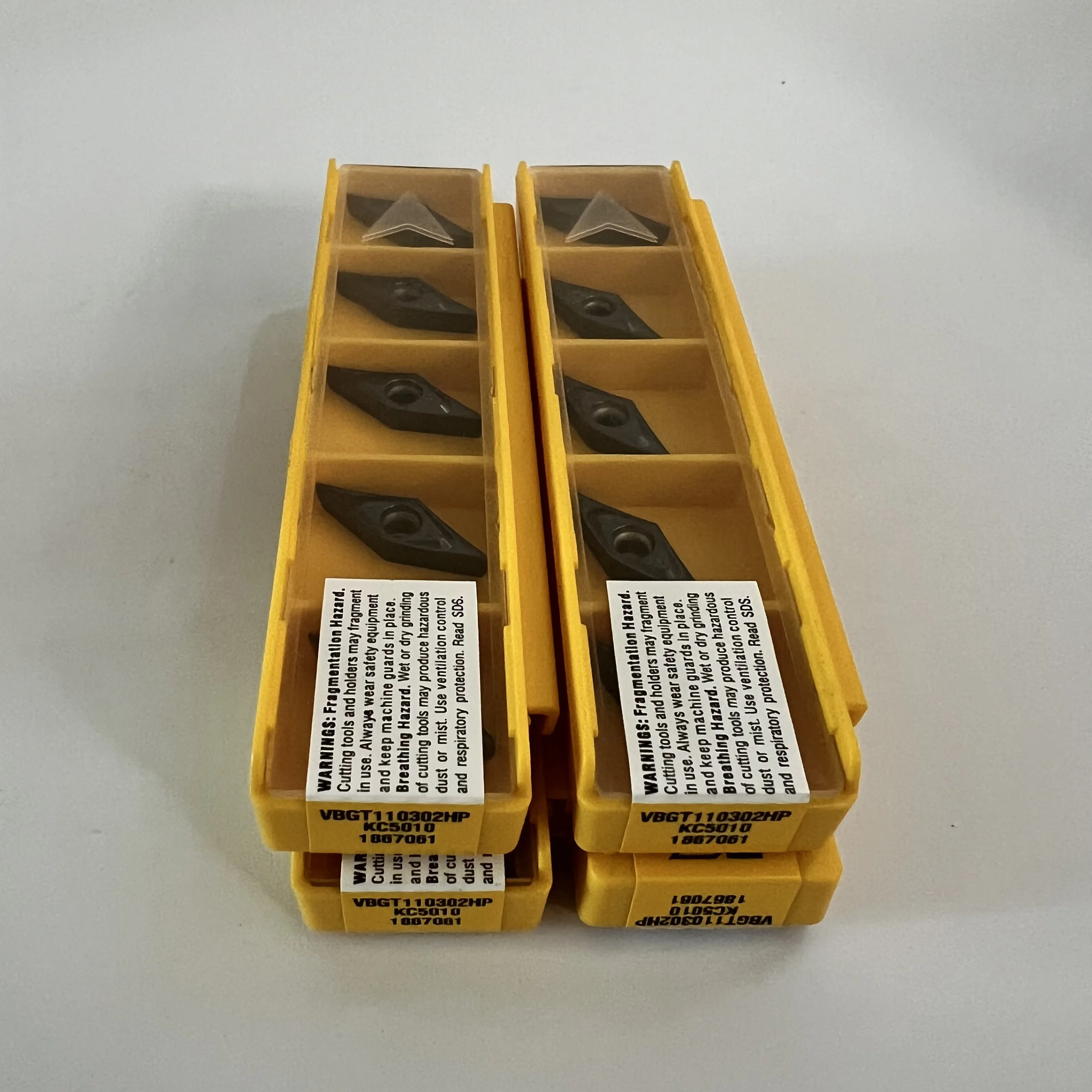 

Hard alloy cutting blades VBGT110302HP KC5010