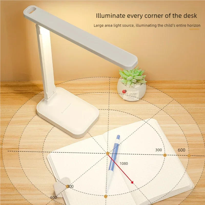 Xiaomi Youpin Foldable Table Lamp Led Desk Lamp Stepless Dimmable Touch Bedside Reading Eye Protection Night Light Chargeable Mi