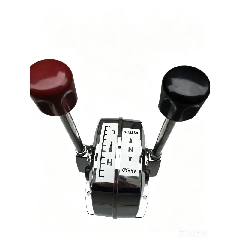 Japanese-style throttle head controller, gear shifter,all stainless steel throttle cable cooler, boat engine external gear lever