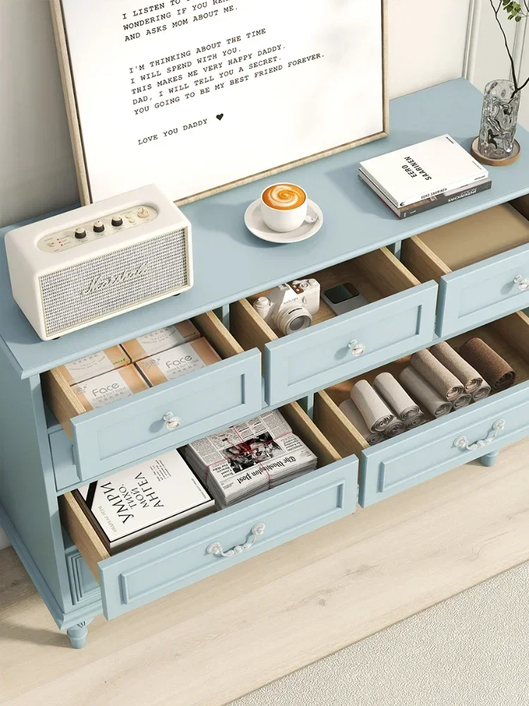 Bedroom Chest of Drawers Entrance Foyer Curio Cabinet Living Room Bed Front Cabinet 9 Chest of Drawers