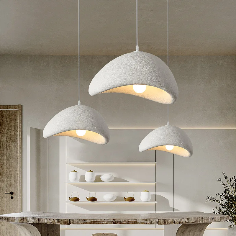 New Arrival  Hotel Villa Hall Dining Room Pendant Lamp Japanese Wabi-Sabi Minimalist Elegant Kitchen Pendant Light