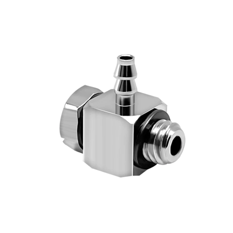 10szt Mini Barb Fittings Pagoda Connector M3 M4 M5-Air Tube 3mm 4mm 6mm Pagoda Mosiężna rurka pneumatyczna Kolanko szybkozłącza powietrza