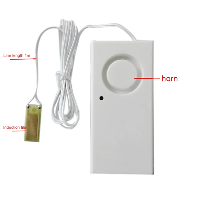 3X alarma de casa Detector de alarma de punto de fuga de agua Sensor de fugas de agua independiente detección alerta de inundación desbordamiento Security-Y47A