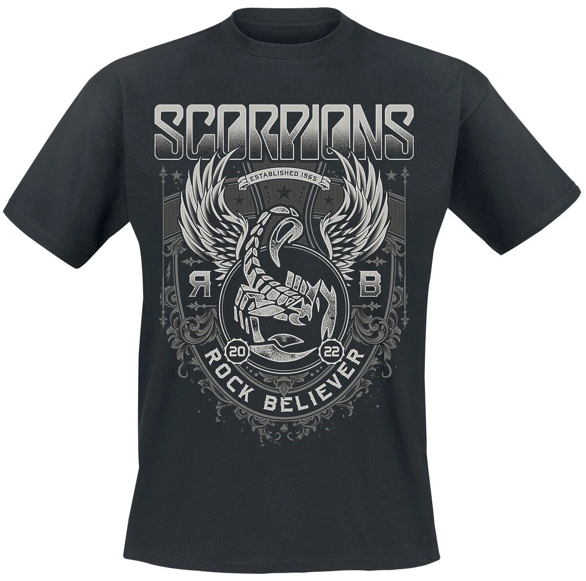 New Scorpions Graphic Cotton Band T-shirt Unisex Summer Short Sleeve Fashion Brand Tee Luxury Casual Vintage Tees