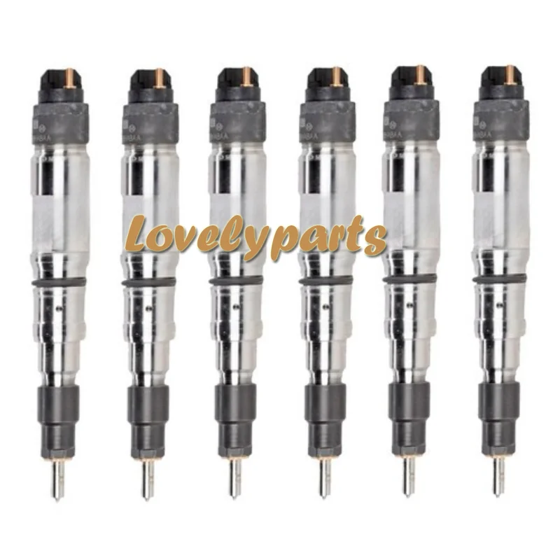 6 Inyectores de Combustible 5010732R92 para Motor International MaxxForce 11 13 7600 8600