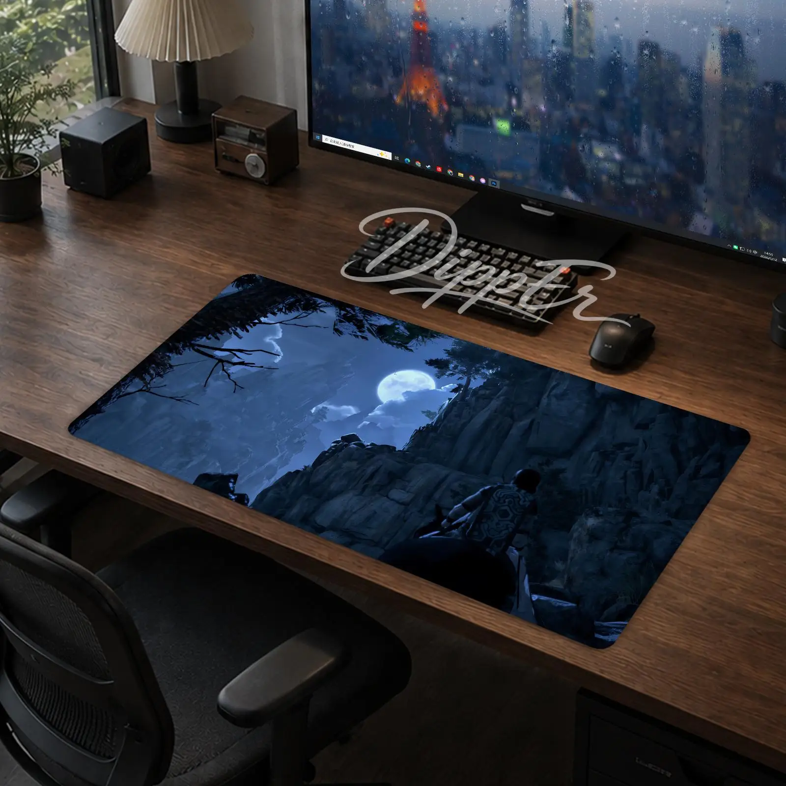 A-Shadow of the Colossus Mouse Pad Office Large Desk Mat Gaming Mousepad Rubber Bottom Non-Slip Cushion 900X400