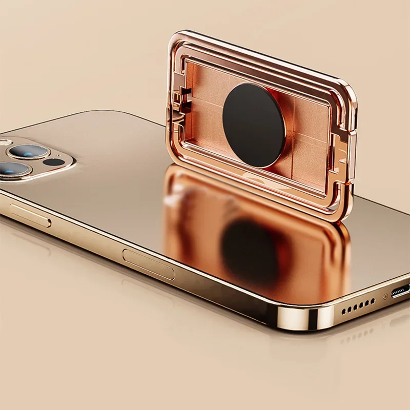 Phone Holder Finger Ring Stand Foldable Desktop Bracket Ultra Magnetic Car Mount Universal For iPhone 13 14 15 Samsung Xiaomi image 4