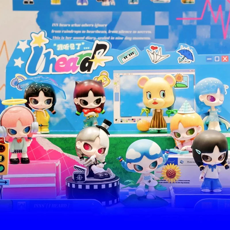 جديد INNS I سماع سلسلة صندوق أعمى جميل شخصيات كرتونية لعبة صندوق غامض سطح المكتب ديكورا نموذج فتاة صندوق مفاجأة هدايا عيد الميلاد