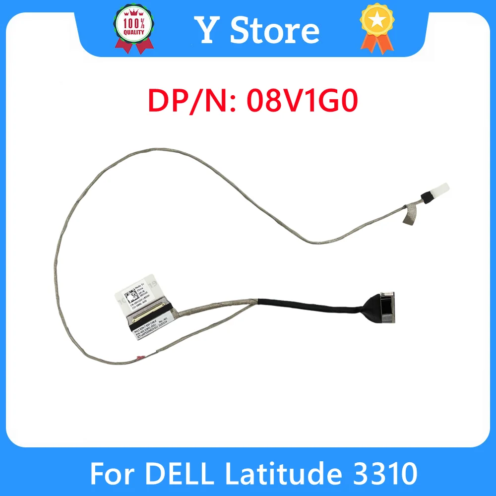 

Y Store 08V1G0 NEW Original For Dell Latitude 3310 Laptop LCD Video Screen Flex Cable 450.0J801.0001 8V1G0 CN-08V1G0 Fast Ship