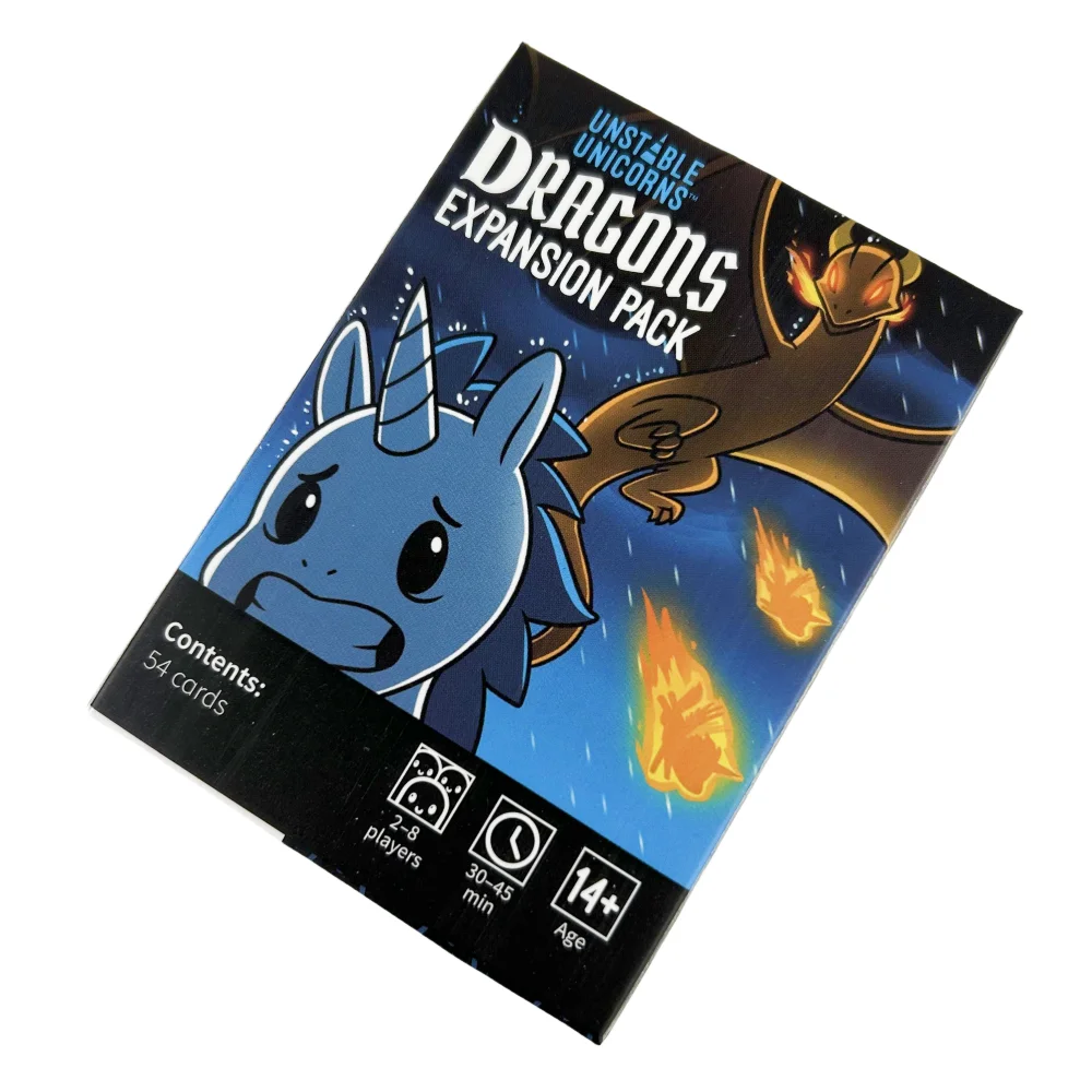 Baldur's Gate Dungeon Mayhem Board Game Monster Madness Card النسخة الإنجليزية Unicorns Nightmares Legend Uncut Dragons Adventures #5