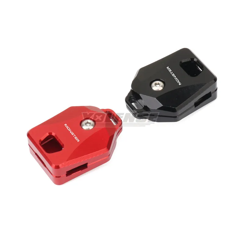 ل دوكاتي مونستر 600 620 696 748 800 848 999 900 1098 1198 دراجة نارية حافظة مفاتيح قذيفة مفاتيح حماية المفاتيح مفتاح