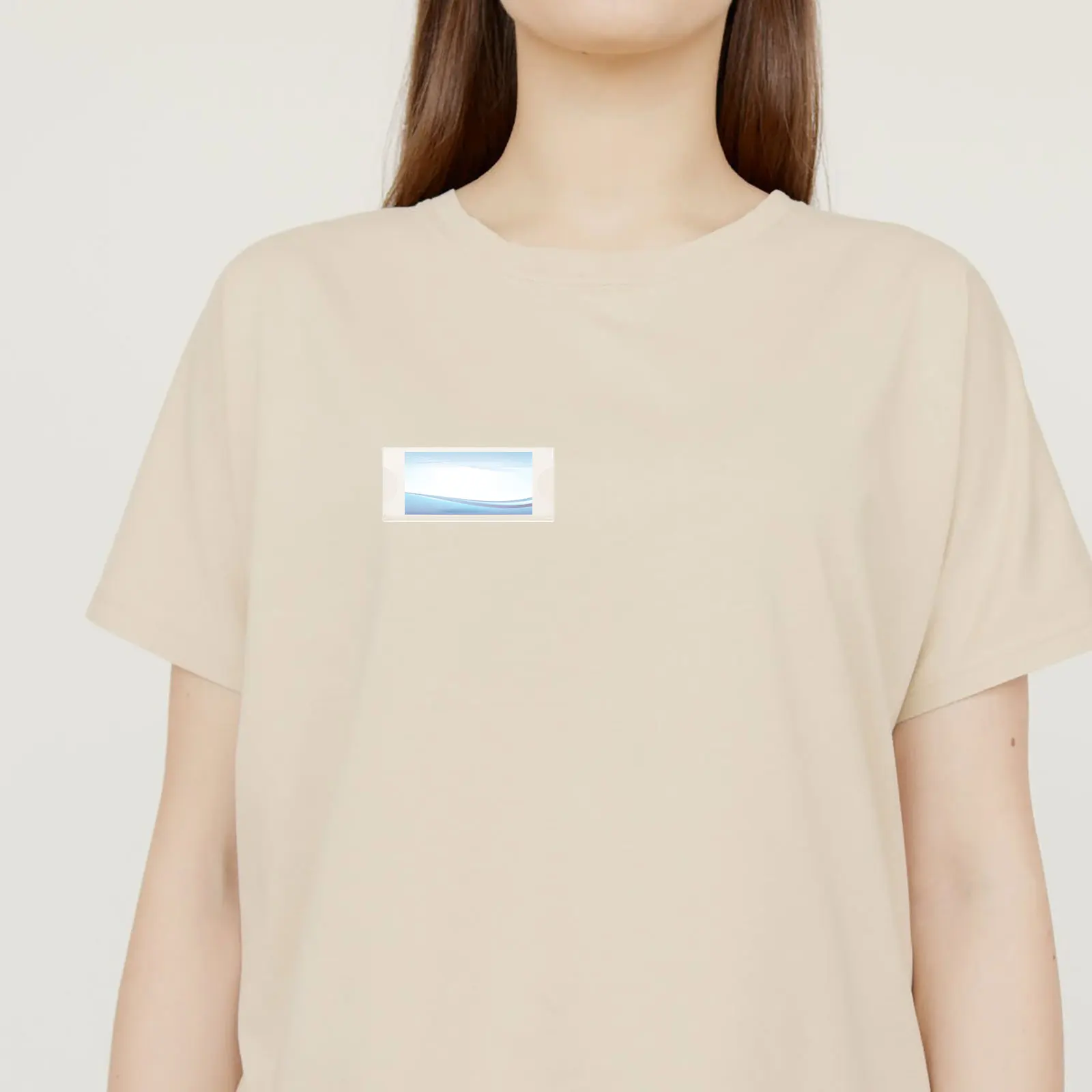 

10pcs Chest Badges Acrylic Smooth For School Office Meeting Name Tag Holders Id Badge Cases Cards Holders