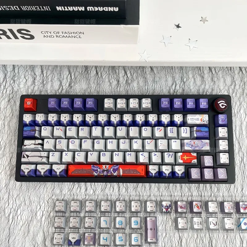 Five sided thermal sublimation compatible mechanical keyboard