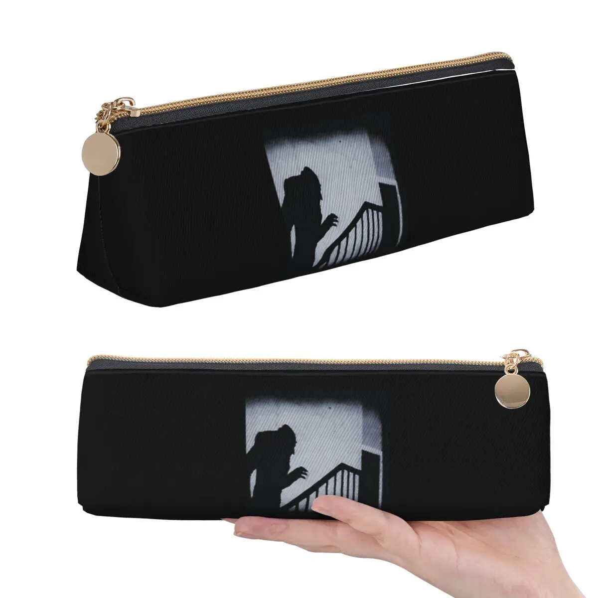 Nosferatu Classic Horror Movie Pencil Case for Boys Girls Gifts Pen Box Pencil Bag Stationery Supplies Pen Holder Bag