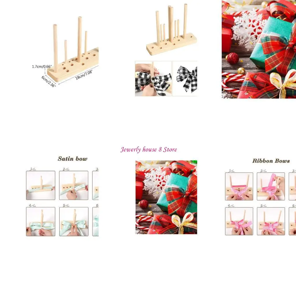 

Bow Maker Tool for Creating Gift Bows Party Decor Hair Bows Corsages Various