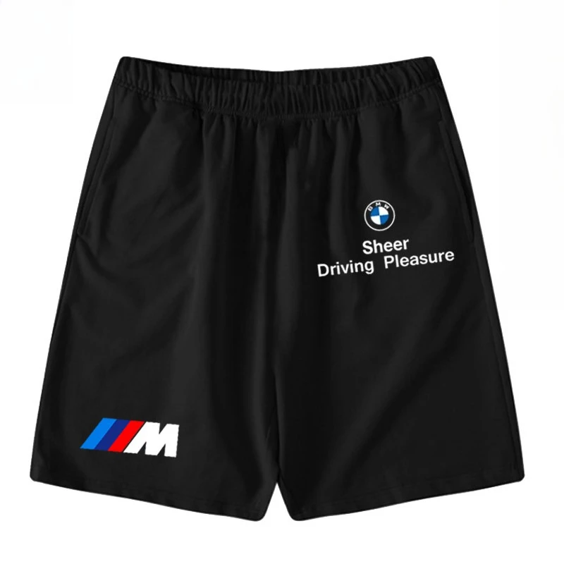 

Мужские шорты с графическим принтом BMW, хлопковые летние шорты в стиле хип-хоп, мужские повседневные пляжные шорты с завязками, винтажный автомобильный стиль, горячая распродажа