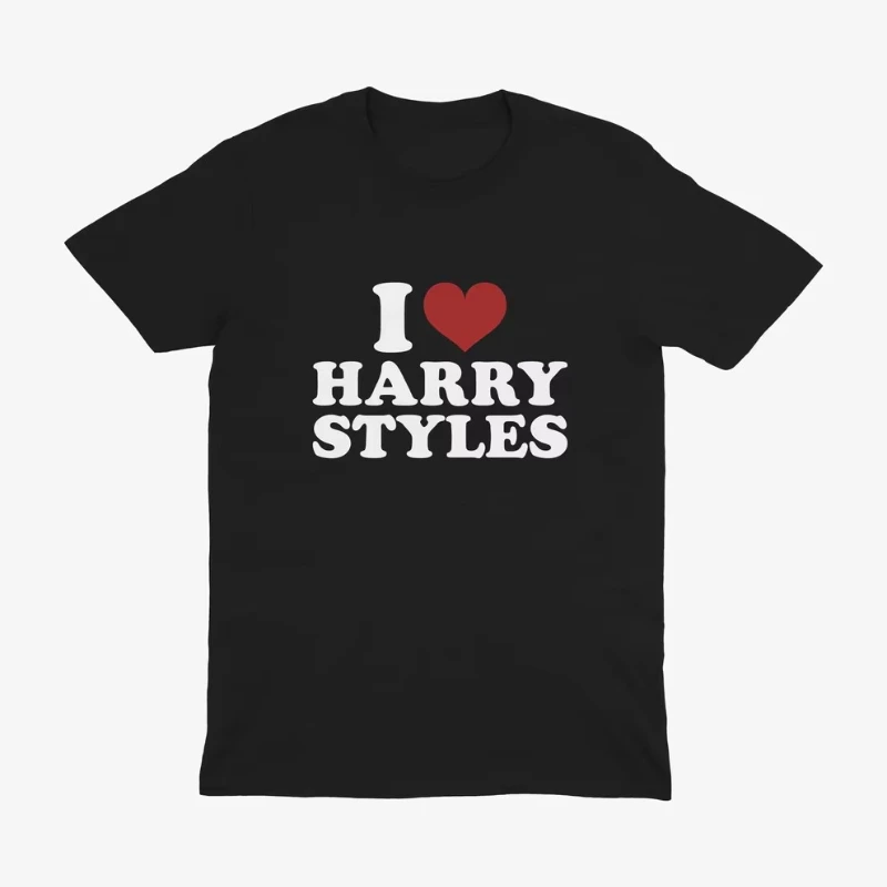 2026 New Love Harry Styles 100%Cotton shirt unisex Y2k High-Quality Summer Men's O-neck Short sleeve graphic Tshirt fan gift