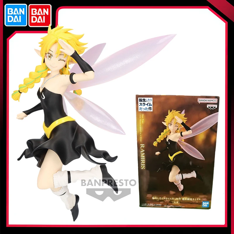 

Оригинальная фигурка Bandai Banpresto с надписью «Time I Get Reincarnated As A Slime Ramiris», Коллекционная модель, кукла, подарок, игрушка, фигурка