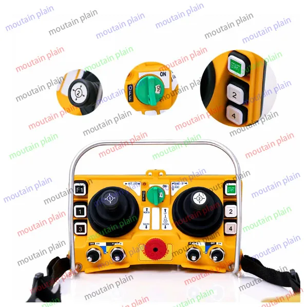 higher performance Concrete Pump Truck Controller F24-60A Waterproof and Dustproof Industrial Wireless Remote Control