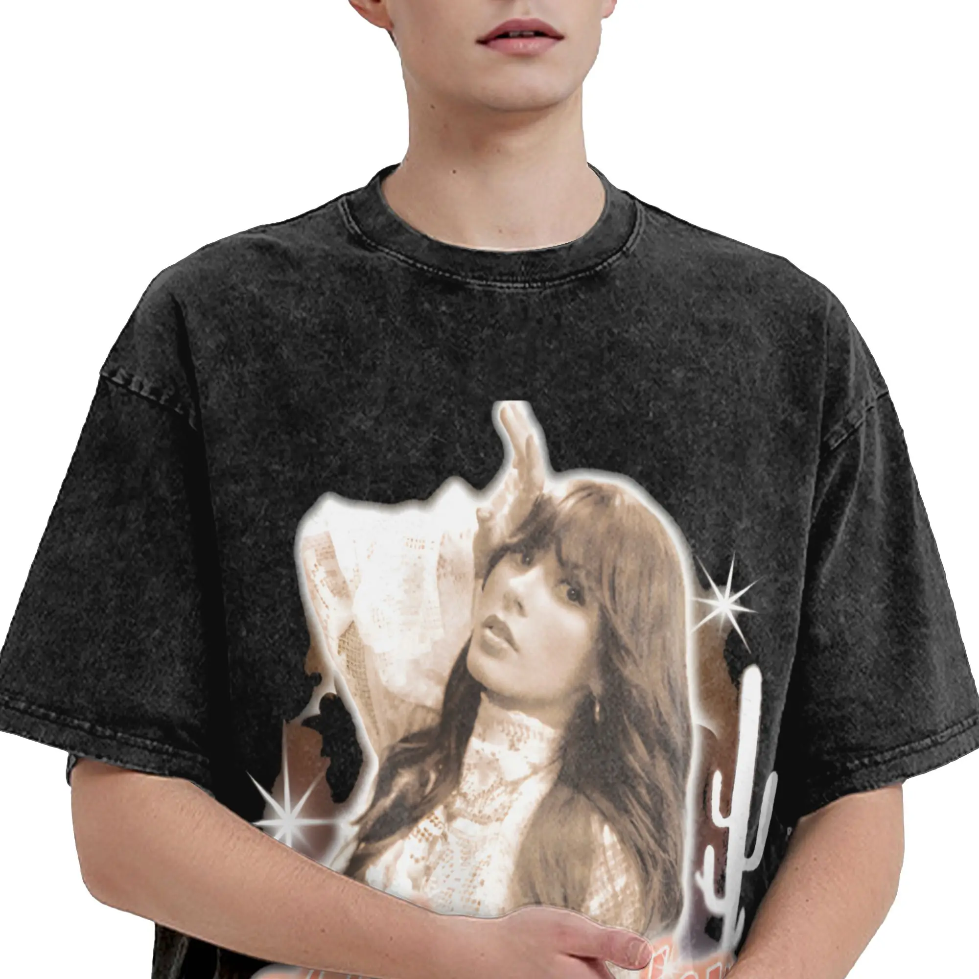 Summer Ella Fella The Dandelion Tour Choosin Texas Country Ella's Fellas Club Washed T Shirts Outfit Harajuku T-Shirt