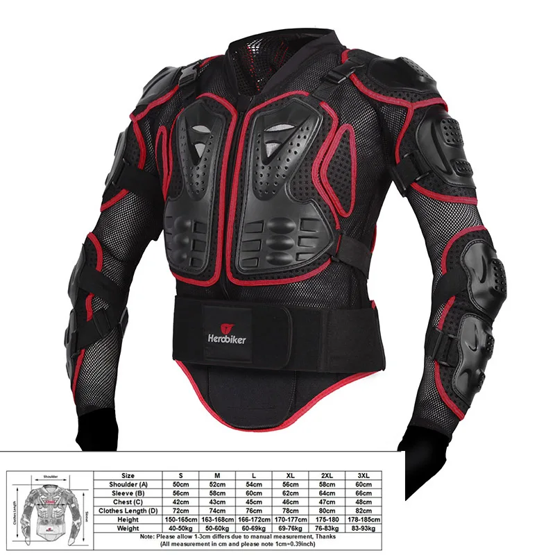 Oulylan Motocross Jacket Men Body Armor Motorcycle Armor Bicycle Racing Jacket Riding Motorbike Moto Protection S-5XL