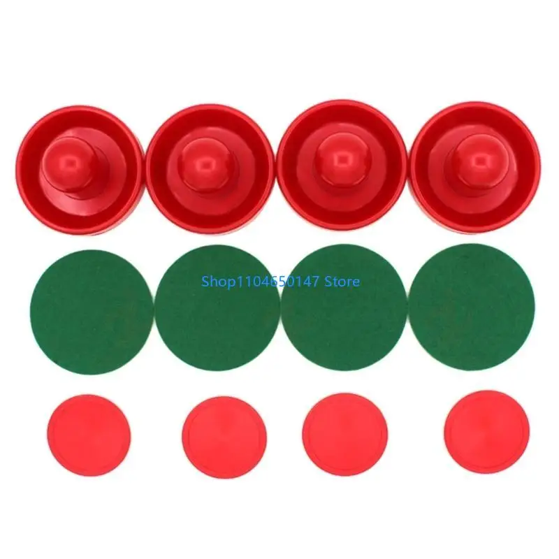 

Air Hockey Pusher and Air Hockey Pucks Replacements for Game Tables Great Goal