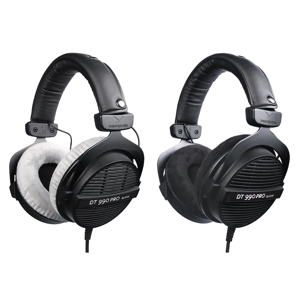 DT 990 PRO DT990 80 Ohm 250 Ohm Over Ear Wired Studio Headphones for Professional Recording and Monitoring Gaming