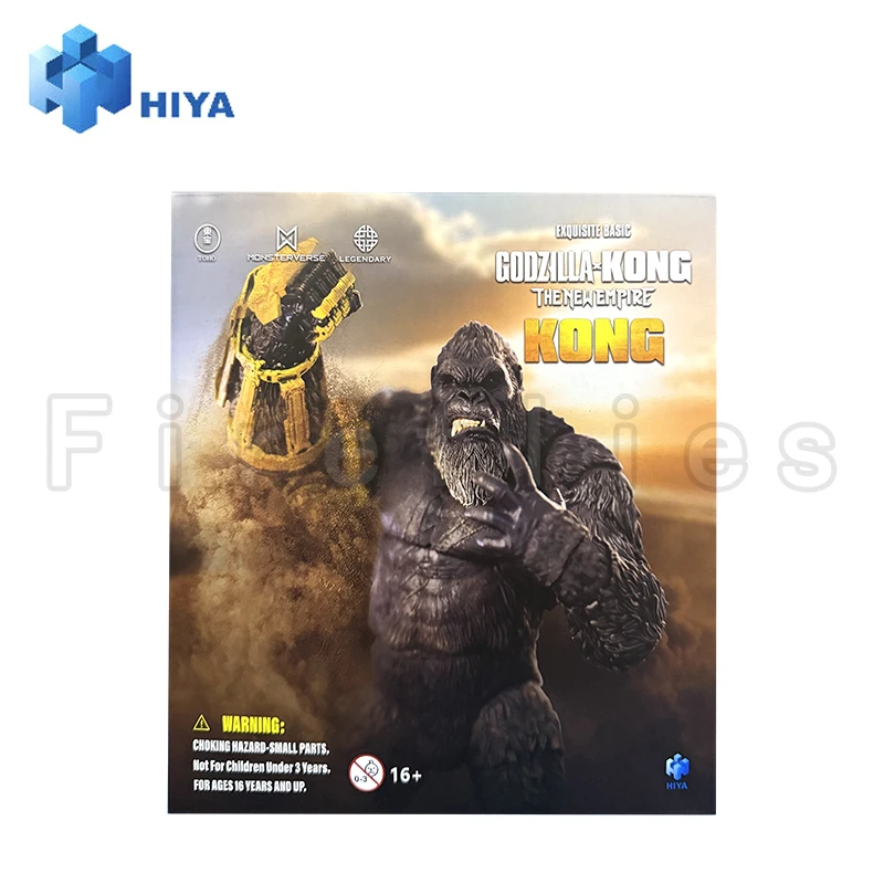 HIYA 6 inch 16 cm actiefiguur Exquisite Basic Series Godzilla x Kong The New Empire Kong B.E.A.S.T. Handschoen Ver.