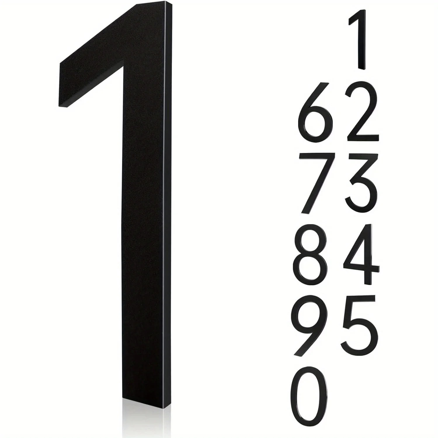 1pc Mailbox Numbers Adhesive House Numbers for Outside, Address Numbers for House Stick on for Apartment Door Mailbox Office