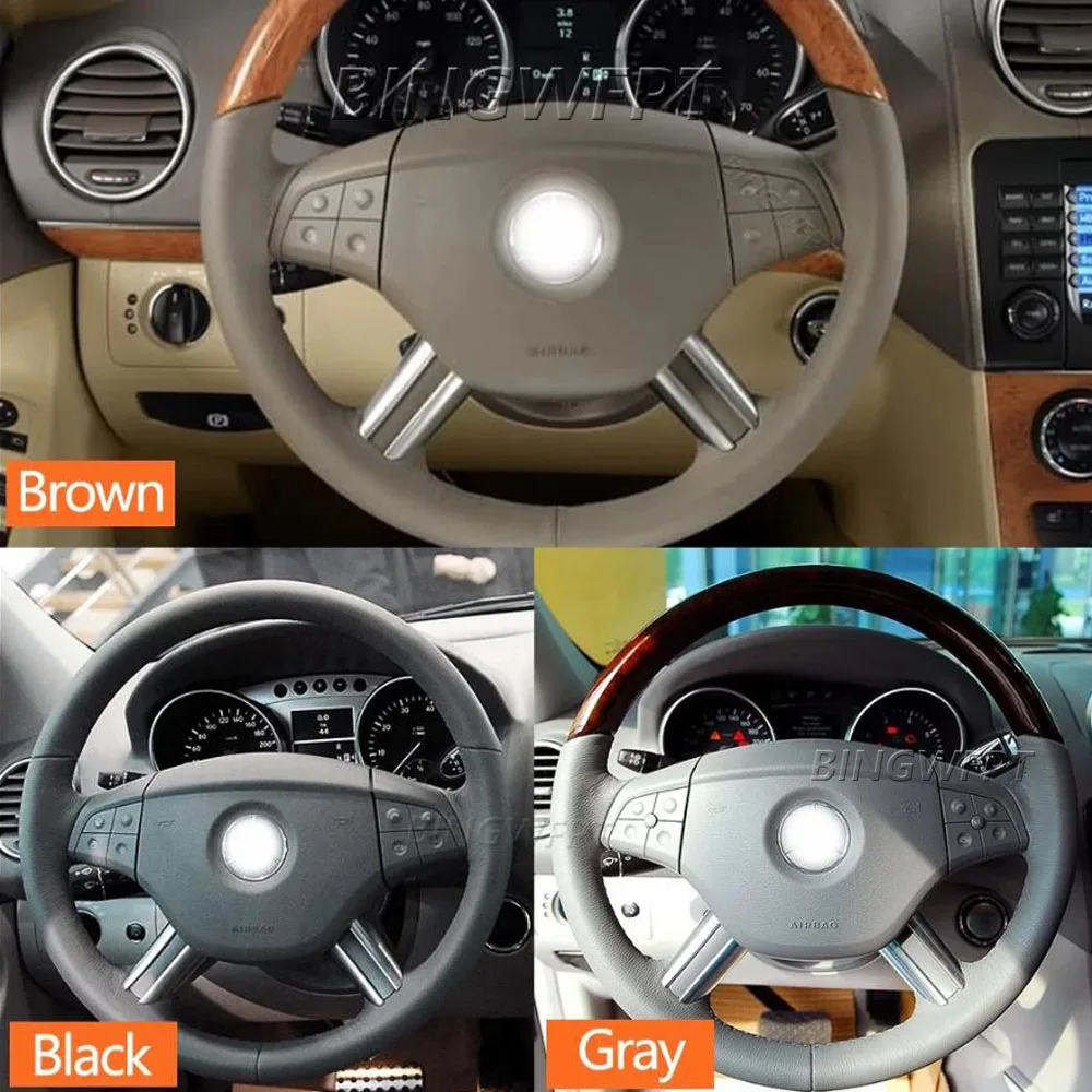 High Quality Steering Wheel Control Switch Button Kit For Mercedes Benz W164 W245 W251 ML GL300/350/400/450 2006 2007 2008 2009