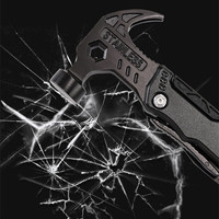 Multi functional pliers hammer outdoor wrench folding pliers survival knife emergency tool hammer