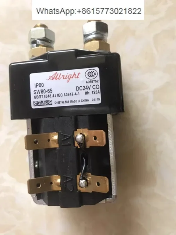 Electric Forklift Parts Original SW80-6 Contactor Relay Truck Stacking Height Owner Contactor 24V