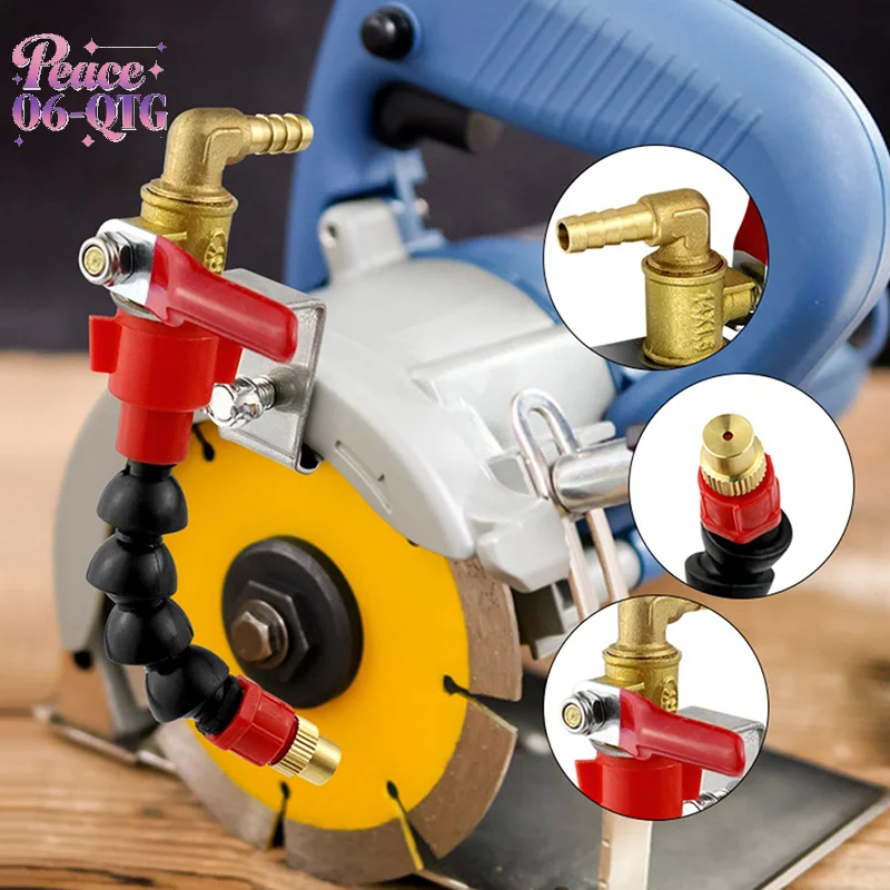 New Dust Remover Water Sprayer System Nozzle Coolant Misting Nozzle For Marble Brick Tile Cutting Machine Angle Grinder Cutter